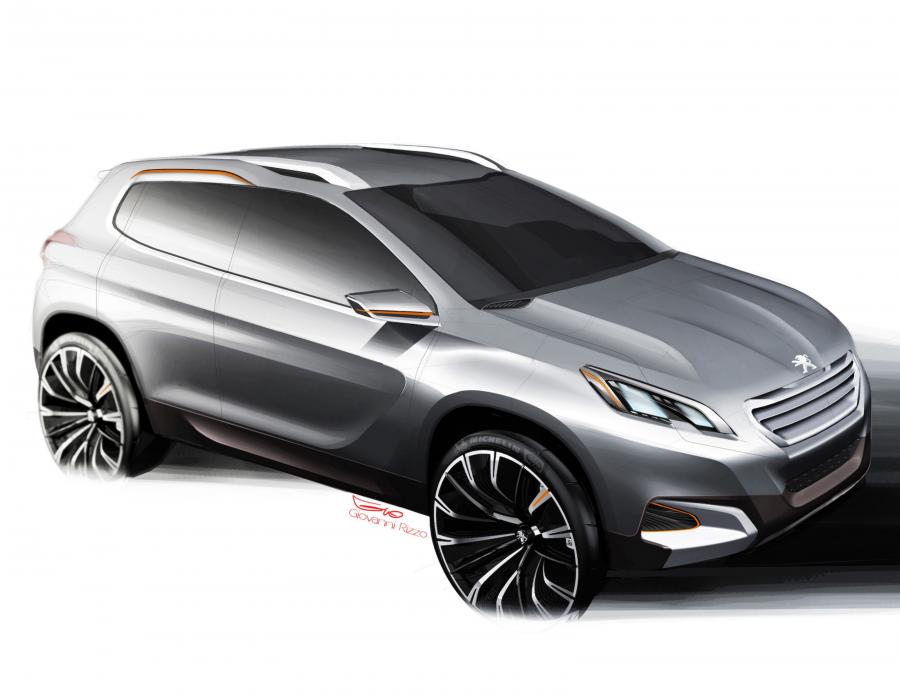  Peugeot Urban Crossover Concept 2012 года  (фото 4 из 16)